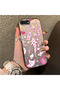iPhone 7 Plus/8 Plus Compatible Hard Acrylic Back Silicone Edge Lens Protection Stylish Print Case - 2