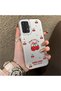 Samsung Galaxy A13 4G/5G Compatible Hard Acrylic Back Silicone Edge Lens Protection Cherry Case - 2