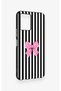 Vivo Y21S Compatible Pink and White Ribbon Patterned Silicone Case - 3