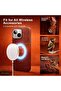 Magnetic Case for iPhone 15 | Slim Shockproof Hybrid Protective Back Cover | Anti-Scratch Matte Finish | Strong Magnetic Wireless Charging Compatible | Camera & Screen Protection - Brown - 3