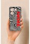 Tecno Camon 20 Pro Compatible Zebra Amore Patterned Silicone Case