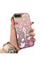 iPhone 7 Plus/8 Plus Compatible Hard Acrylic Back Silicone Edge Lens Protection Stylish Print Case