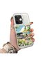 Oppo A5 Pro 4G/5G Compatible Hard Acrylic Back Silicone Edge Lens Protection Daisy Case