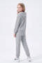 Sweatsuit Sets - Gray - Plain - 4