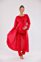 Maternity Pajama Sets - Red - Long - 3