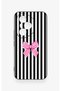 Honor 400 Pro Compatible Pink and White Ribbon Pattern Silicone Case - 2