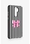 Redmi Note 8 Pro Compatible Pink and White Ribbon Patterned Silicone Case - 3
