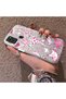 Samsung Galaxy A21S Compatible Hard Acrylic Back Silicone Edge Lens Protection Stylish Print Case - 3