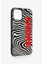 iPhone 11 Pro Compatible Zebra Amore Patterned Silicone Case - 2