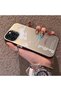 iPhone 13 Pro Compatible Hard Acrylic Back Silicone Edge Lens Protection Stylish Print Case - 3