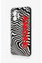 Redmi Note 12 4g Compatible Zebra Amore Patterned Silicone Case - 4