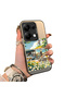 Xiaomi Poco M6 Pro 4g Compatible Hard Acrylic Back Silicone Edge Lens Protection Daisy Case