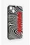 Zebra Amore Patterned Silicone Case Compatible with iPhone 14 Plus/15 Plus - 4