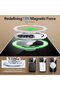 Clear Case for iPhone 14 Pro Max Cover with 360° Spin Ring Stand, Compatible with Wireless Charging, Military-Grade Protection, Anti-Yellowing Transparent, Scratch-Resistant, Ultra Slim Case - 3