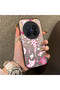 Vivo X200 Pro Compatible Hard Acrylic Back Silicone Edge Lens Protection Stylish Print Case - 2