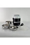 Double Deck Steaming Bento 2 L 200 W Black Pink Vertical Stack 180 X 170 X 220 mm Removable Steel Containers Kitchen Use Heated Lunch Box - 3