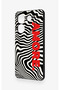Tecno Camon 20 Pro Compatible Zebra Amore Patterned Silicone Case - 4