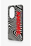 Honor 200 Pro 5g Compatible Zebra Amore Patterned Silicone Case - 4