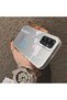 Samsung Galaxy A34 Compatible Hard Acrylic Back Silicone Edge Lens Protection Stylish Print Case - 4
