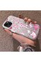 iPhone 14 Plus/15 Plus Compatible Hard Acrylic Back Silicone Edge Lens Protection Stylish Print Case - 3