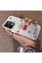 Vivo Y28 4g Compatible Hard Acrylic Back Silicone Edge Lens Protection Cherry Case - 3