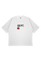 T-Shirts - White - Oversize - 3