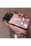 iPhone 17 Pro Max/18 Pro Max Compatible Hard Acrylic Back Silicone Edge Lens Protection Stylish Print Case - 3