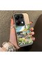 Xiaomi Redmi Note 14S Compatible Hard Acrylic Back Silicone Edge Lens Protection Daisy Case - 2