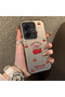 Xiaomi Poco M6 4g Compatible Hard Acrylic Back Silicone Edge Lens Protection Cherry Case - 2