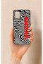Samsung A51 Compatible Zebra Amore Patterned Silicone Case
