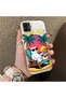 Samsung Galaxy A03/A04E/A04 Compatible Hard Acrylic Back Silicone Edge Lens Protection Cat Case - 2