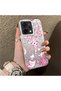 Oppo Reno 14/14F Compatible Hard Acrylic Back Silicone Edge Lens Protection Stylish Print Case - 2
