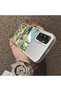 Samsung Galaxy A34 Compatible Hard Acrylic Back Silicone Edge Lens Protection Daisy Case - 4