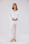 Maternity Pajama Sets - Ecru - Long - 7