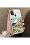 Samsung Galaxy A21S Compatible Hard Acrylic Back Silicone Edge Lens Protection Daisy Case - 2
