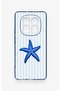 Redmi̇ Note 15 4g Compatible Blue Starfish Patterned Silicone Case - 4