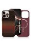 Magnetic Case for iPhone 16 Pro | Slim Shockproof Hybrid Protective Back Cover | Anti-Scratch Matte Finish | Strong Magnetic Wireless Charging Compatible | Camera & Screen Protection - Brown