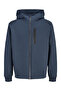 Jack Jones Jcofusıon Sweat Full Zip Hood Men's Anthracite Sweatshirt - 4