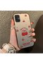 Samsung Galaxy A51 4g Compatible Hard Acrylic Back Silicone Edge Lens Protection Cherry Case - 2
