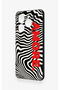 Tecno Spark 20 Pro Compatible Zebra Amore Patterned Silicone Case - 4