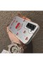 Samsung Galaxy S21 Fe Compatible Hard Acrylic Back Silicone Edge Lens Protection Cherry Case - 5