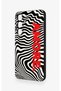 Samsung S24Fe Compatible Zebra Amore Patterned Silicone Case - 3