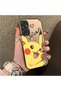 Samsung Galaxy A24 Compatible Hard Acrylic Back Silicone Edge Lens Protection Cartoon Case - 2