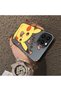iPhone 12 Pro Max Compatible Hard Acrylic Back Silicone Edge Lens Protection Cartoon Case - 4