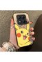 Xiaomi Redmi Note 14 Pro 4G/5G Compatible Hard Acrylic Back Silicone Edge Lens Protection Cartoon Case - 3