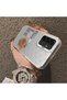 Samsung Galaxy A17 4G/5G Compatible Hard Acrylic Back Silicone Edge Lens Protection Rabbit Case - 4