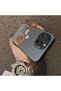 iPhone 16 Pro Max Compatible Hard Acrylic Back Silicone Edge Lens Protection Rabbit Case - 4