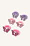 6-Piece Butterfly Detailed Hair Accessory for Baby Girl I3146A5Ns - 3