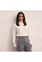 HIGH NECK RIB SWEATER