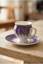 Elise 6-Person Porcelain Coffee Cup Set - 90 ml - 2